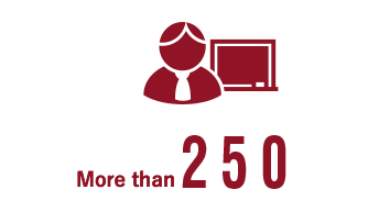 More than 250